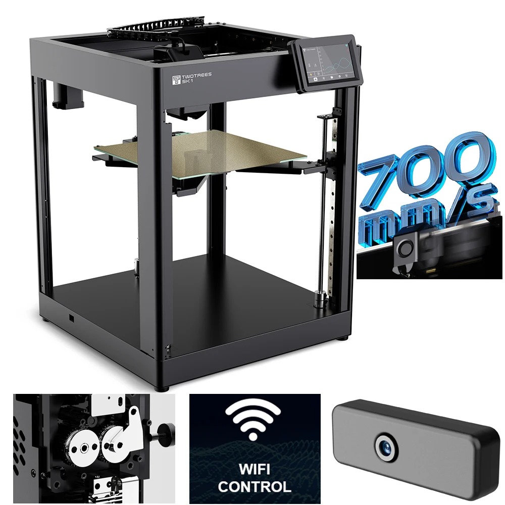 3D Printing Klipper - طابعة ثلاثية الأبعاد Twotrees SK1 عالية