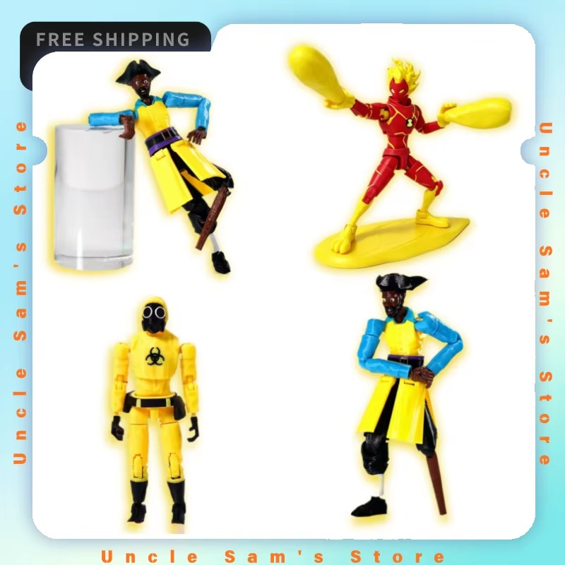 مجسم حركي متعدد المفاصل مطبوع  - مراجعة 3D Printing Action Figure وسعره