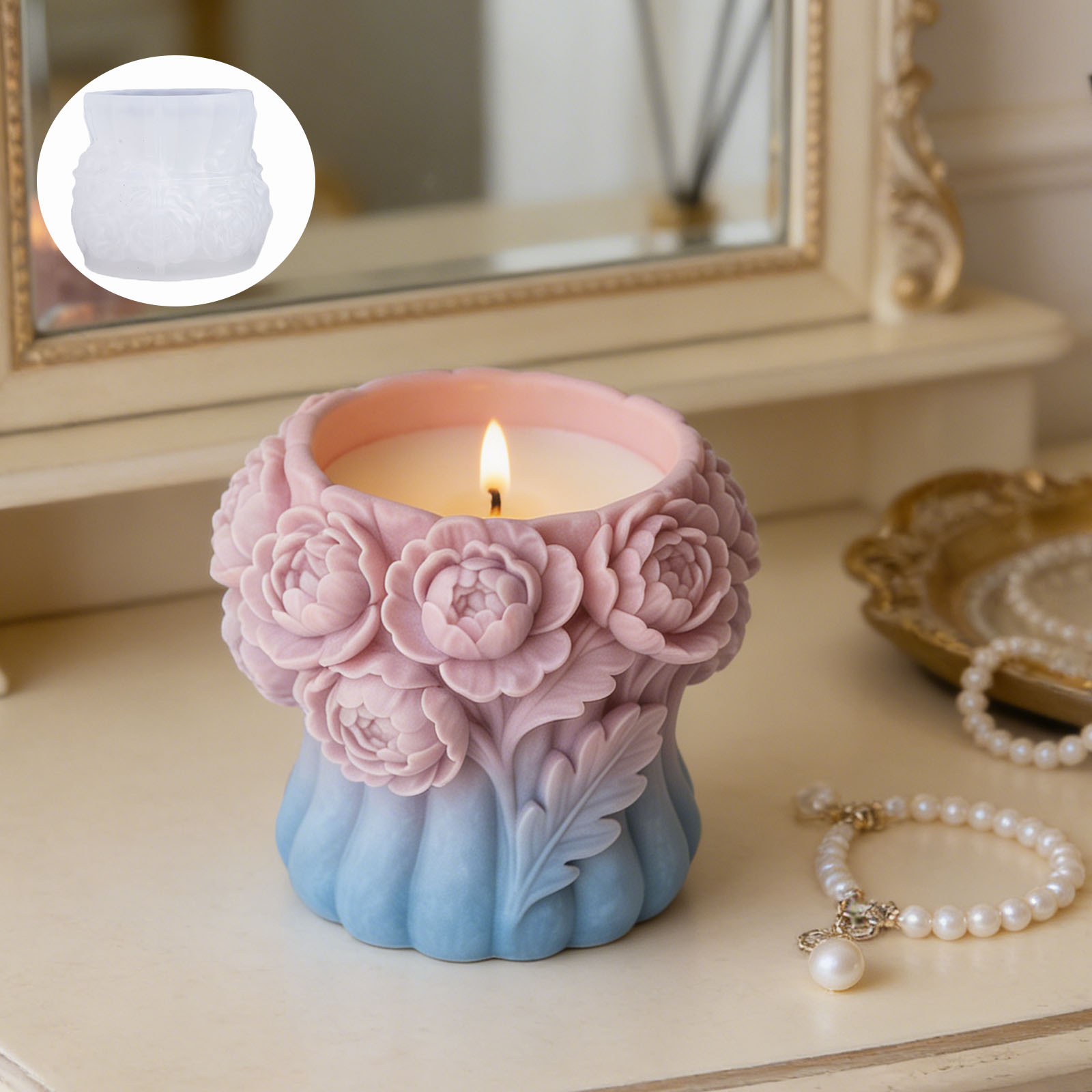 قالب سيليكون ثلاثي الأبعاد لصن - مراجعة 3D Printing Vase وسعره