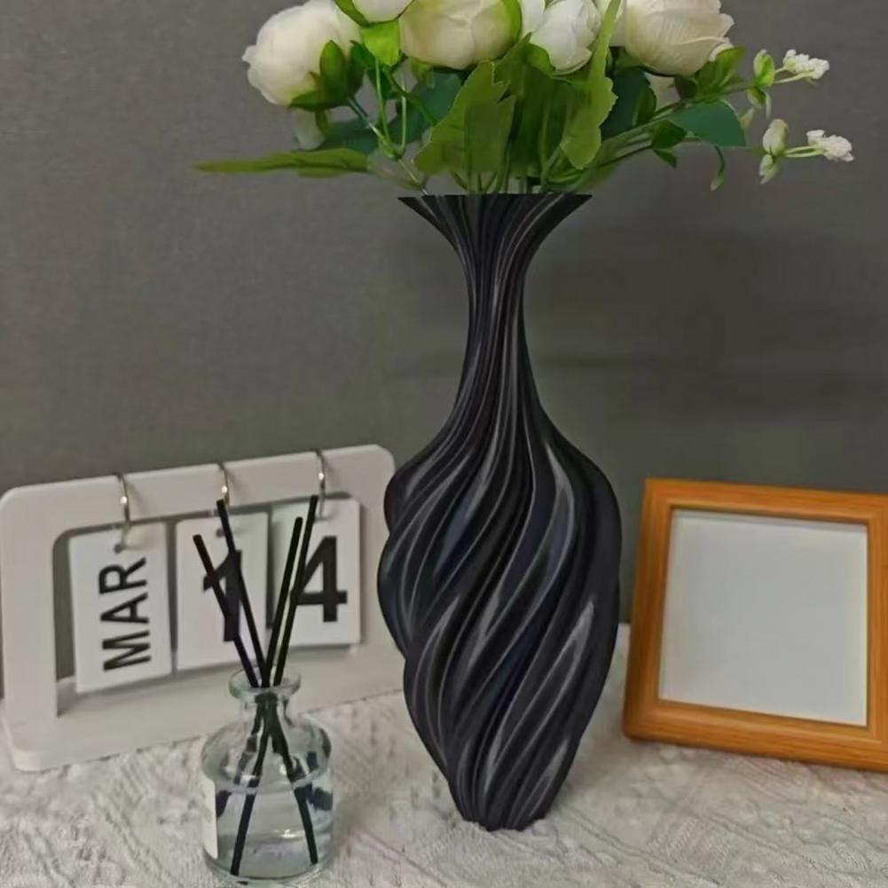 مزهرية عصرية بتصميم ملتوي مجرد - مراجعة 3D Printing Vase وسعره