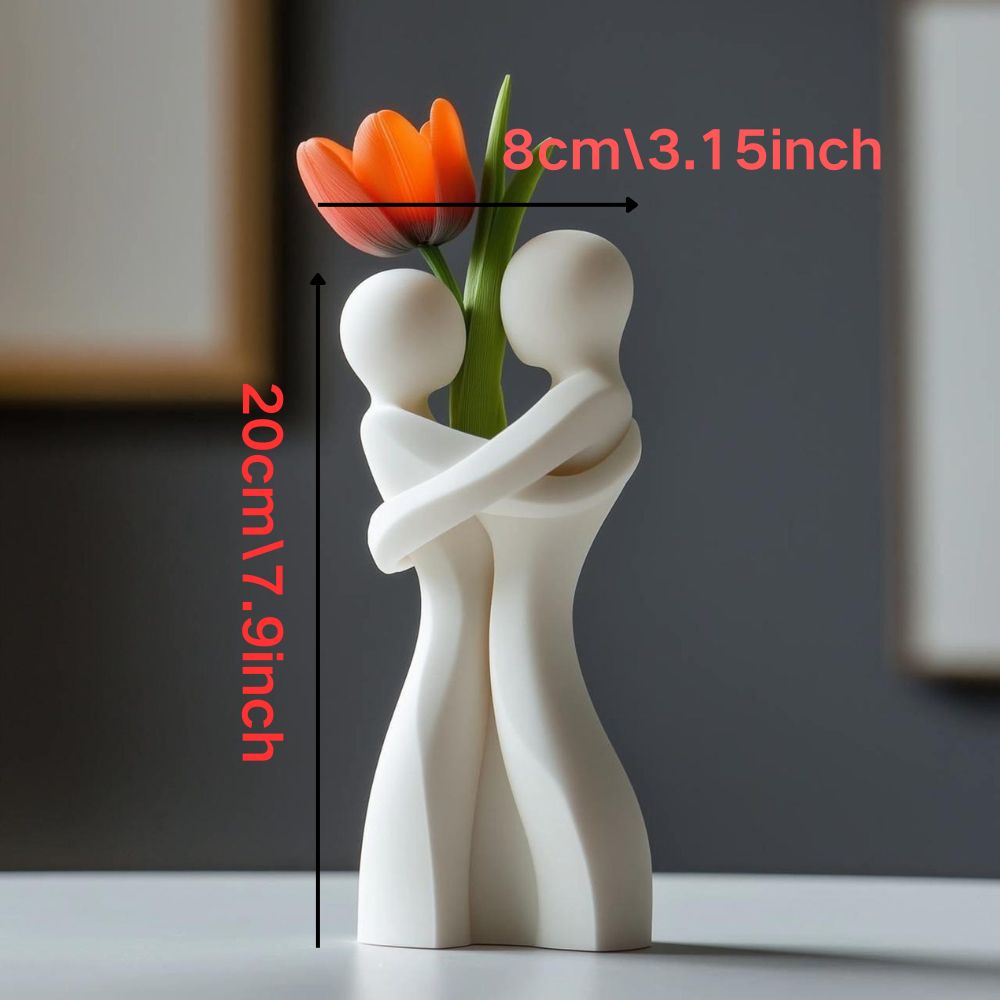 قطعة واحدة من مزهرية عناق على  - مراجعة 3D Printing Vase وسعره