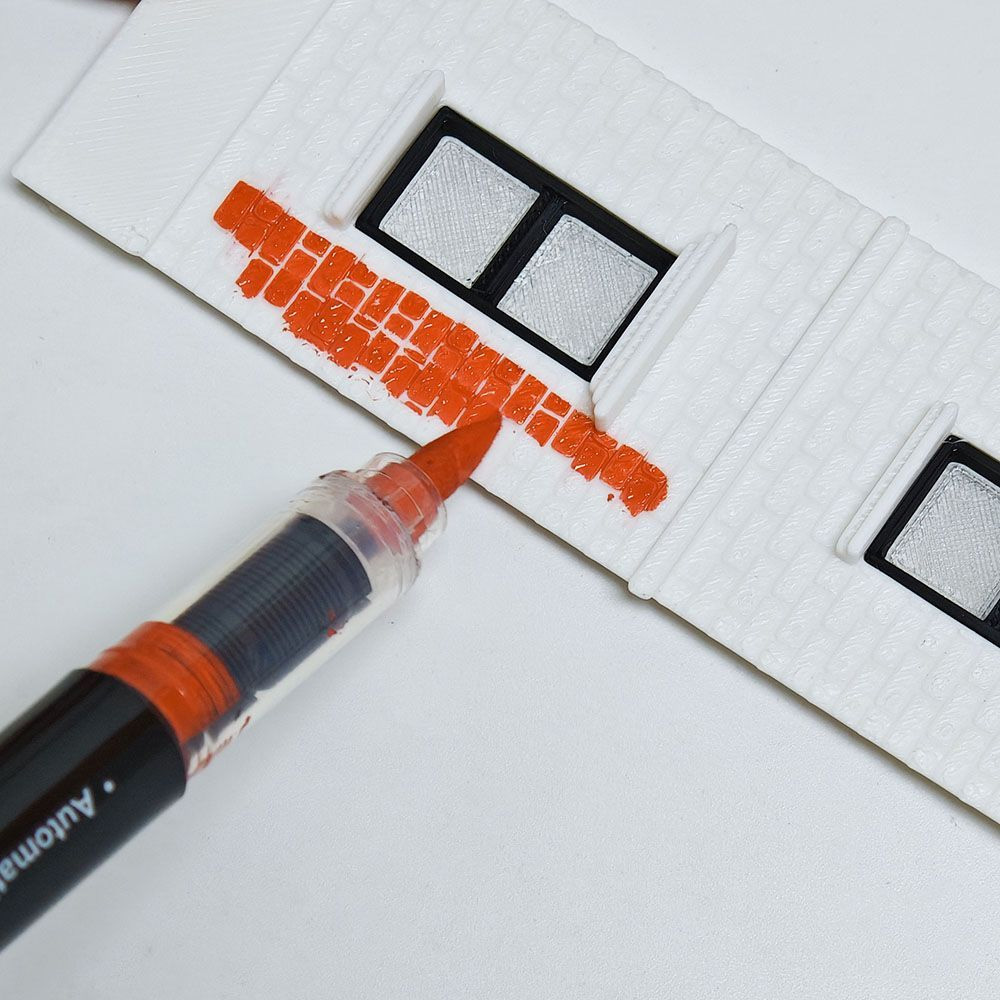 مشهد مصغر بمقياس 1:64، قالب أب - مراجعة 3D Printing Lego وسعره