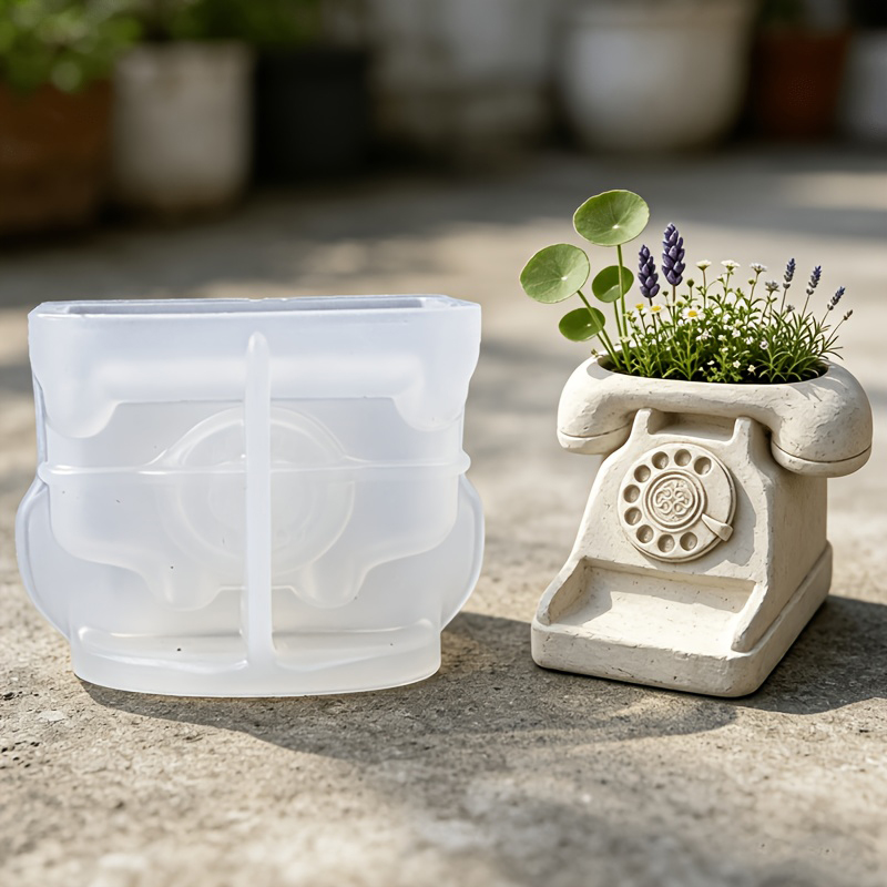 قالب سيليكون ثلاثي الأبعاد بتص - مراجعة 3D Printing Vase وسعره