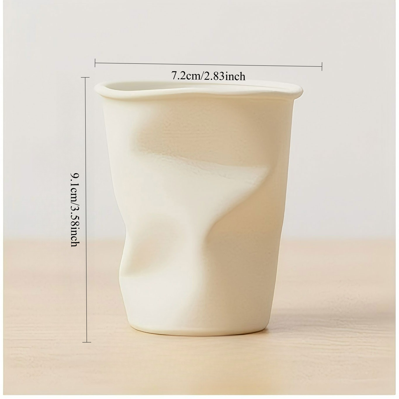 حامل أقلام على شكل كوب مموج ثل - مراجعة 3D Printing Vase وسعره