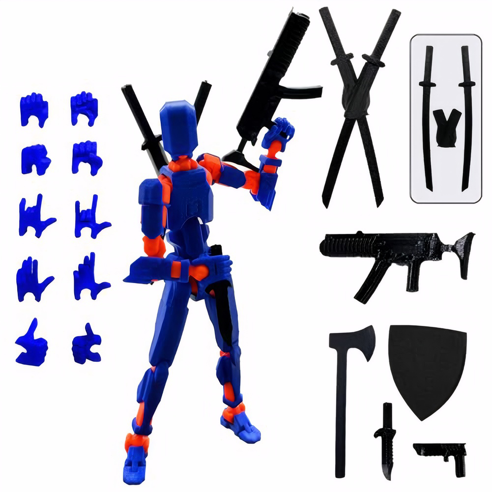 تيتان 13 شخصيات الحركة T13 شخص - مراجعة 3D Printing Action Figure وسعره