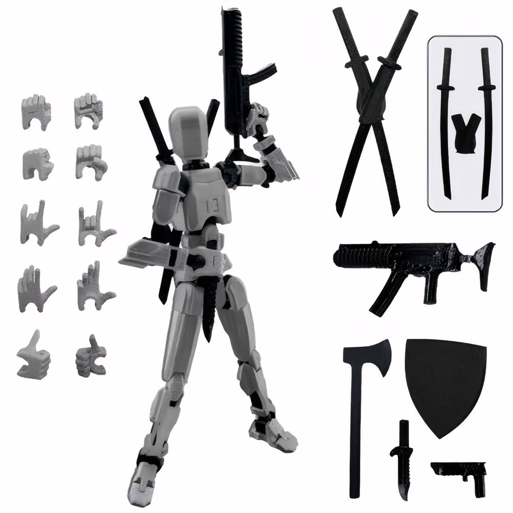 تيتان 13 شخصيات الحركة T13 شخص - مراجعة 3D Printing Action Figure وسعره