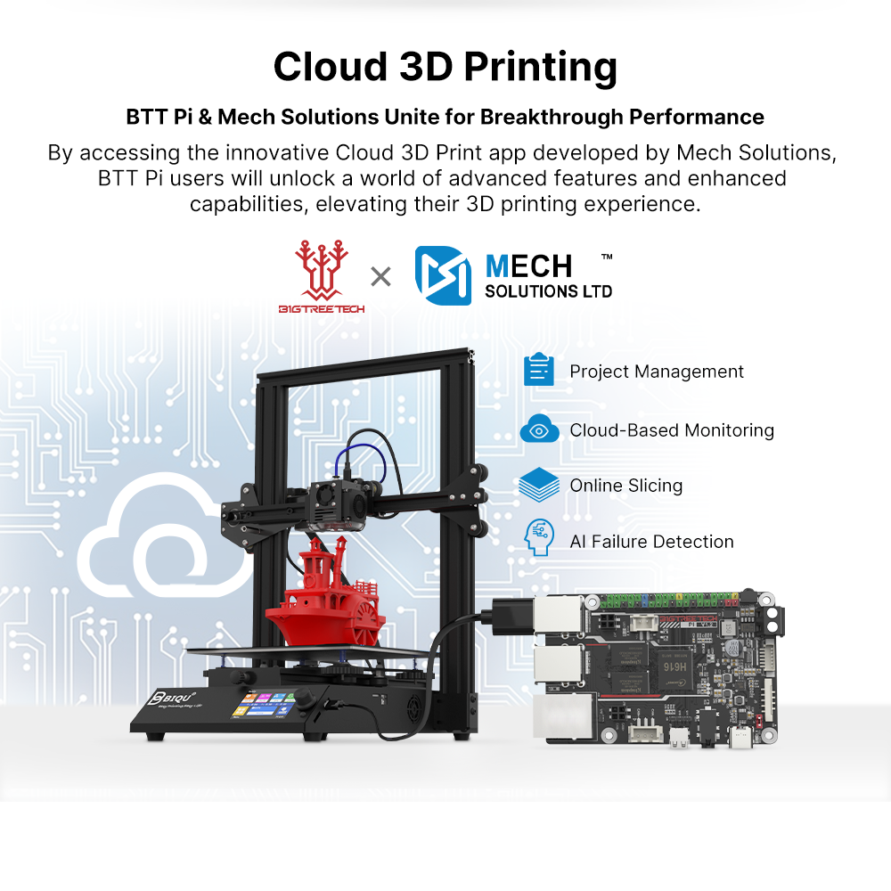 BIGTREETECH BTT PI V1.2 Board  - مراجعة 3D Printing News وسعره