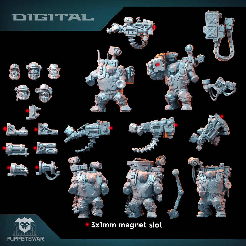 Orc Ultimate Badasses Squad، ش - مراجعة 3D Printing Material وسعره