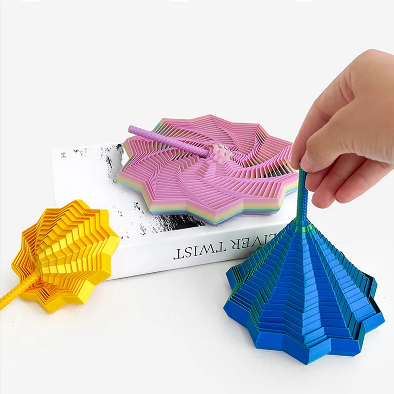 نموذج نجمة حسية موسعة للطباعة  - مراجعة 3D Printing Yourself وسعره