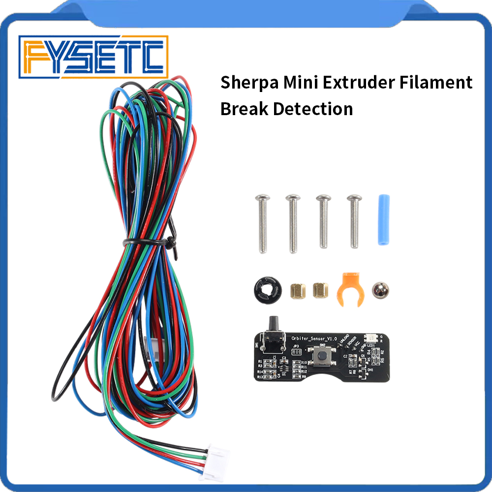FYSETC شيربا الطارد الصغير ثلا - مراجعة Filament Runout Sensor وسعره