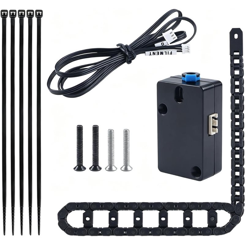 مستشعر سلسلة السحب ومستشعر انح - مراجعة Filament Runout Sensor وسعره