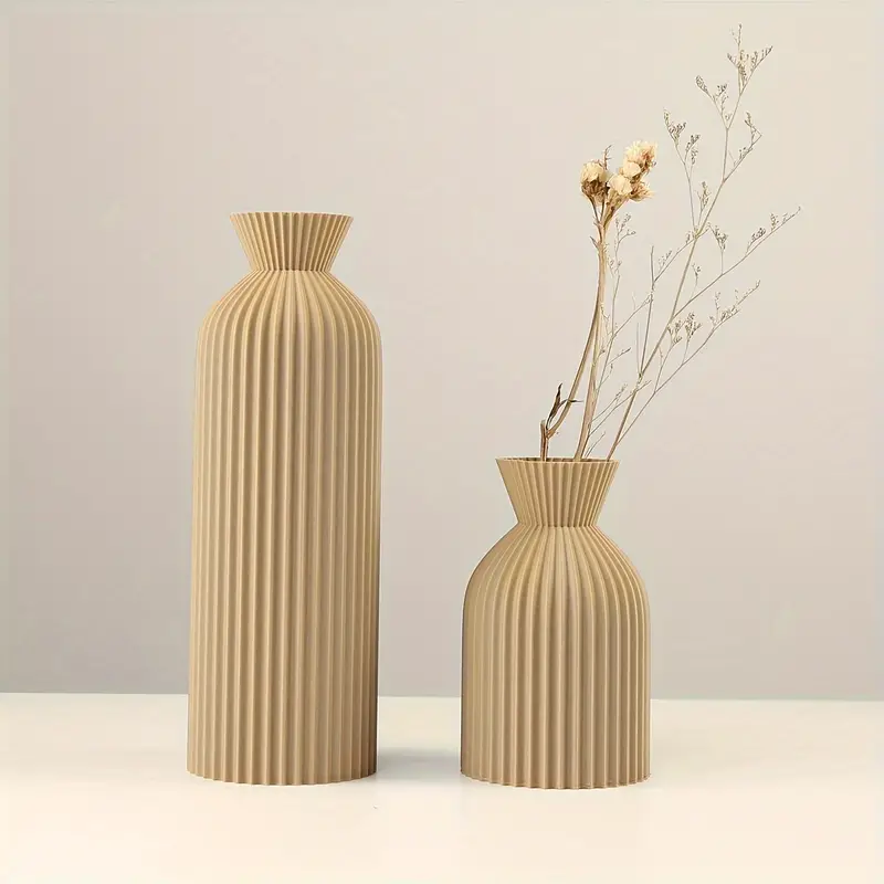 مزهرية بلاستيكية سوداء أنيقة - - مراجعة 3D Printing Vase وسعره