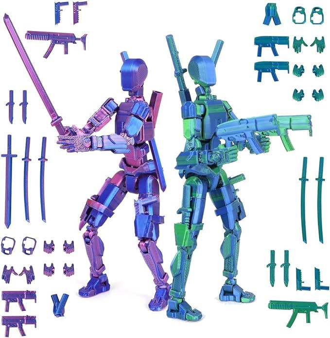 تمثال تيتان 13، روبوت متحرك مت - مراجعة 3D Printing Action Figure وسعره