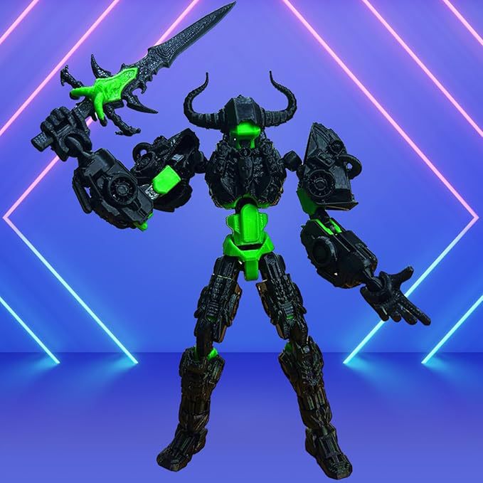 تمثال تيتان 13، روبوت متحرك مت - مراجعة 3D Printing Action Figure وسعره