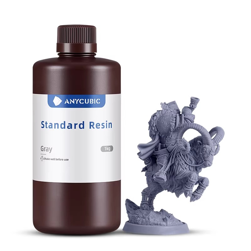 1 كجم AnyCubic 40nm UV القياسي - مراجعة 3D Printing Material وسعره