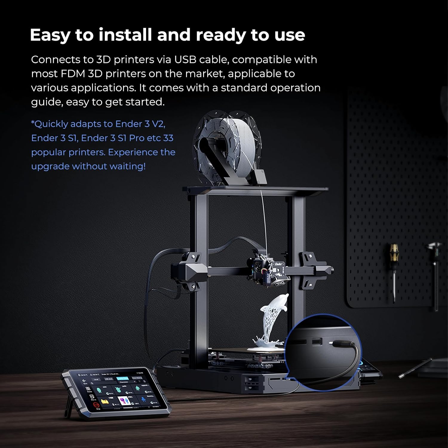 لوحة كرياليتي سونيك تي 800 بشا - مراجعة 3D Printing Klipper وسعره